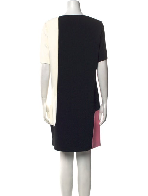 Aquilano.Rimondi Colorblock Pattern Mini Dress