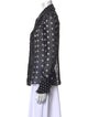 Aquilano.Rimondi Silk Polka Dot Print Button-Up Top