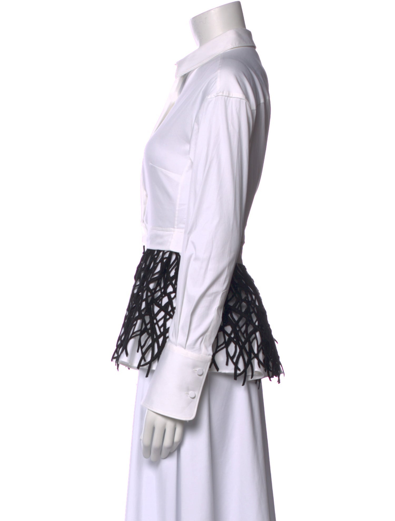 Aquilano.Rimondi Long Sleeve Button-Up Top