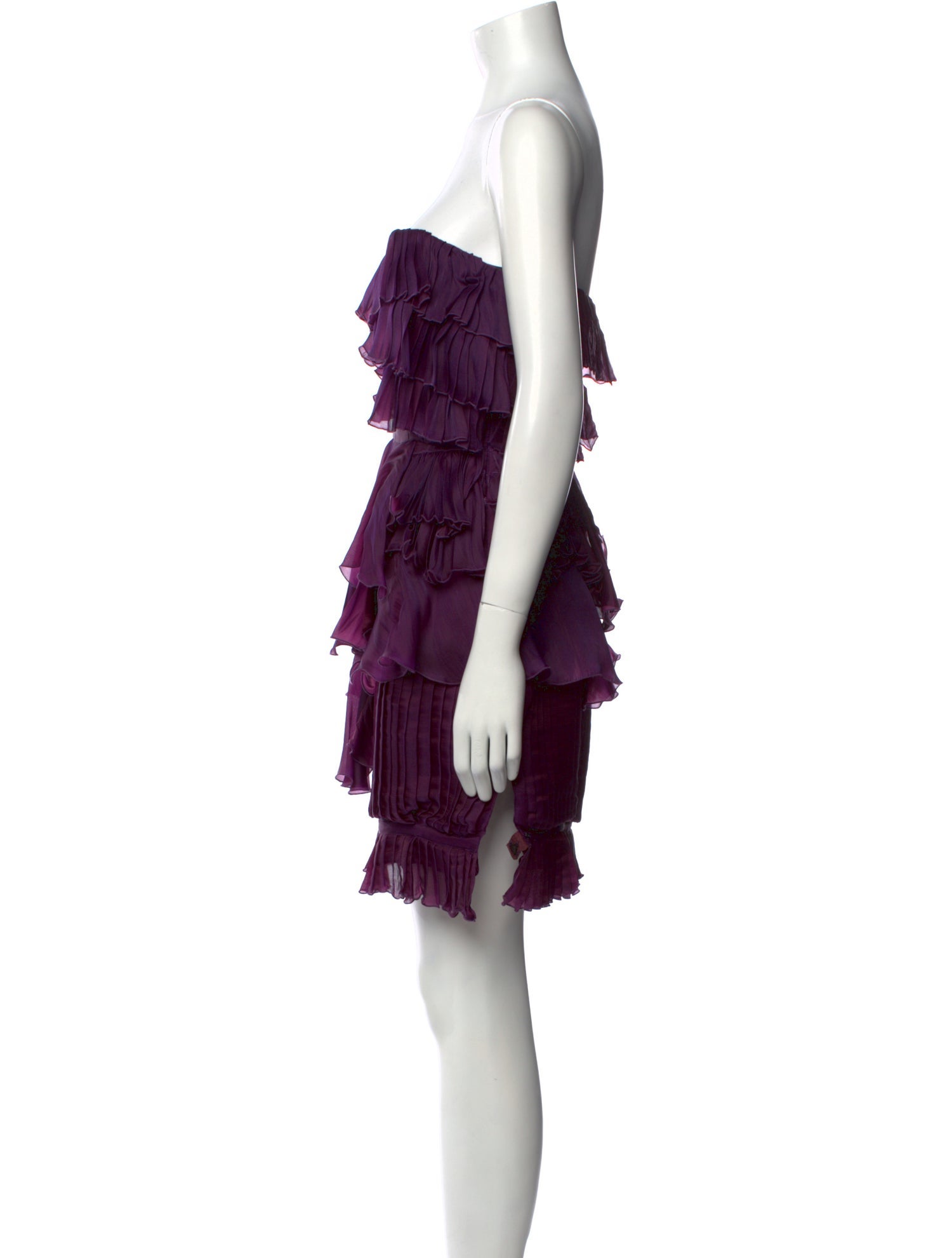 Aquilano.Rimondi Strapless Mini Dress