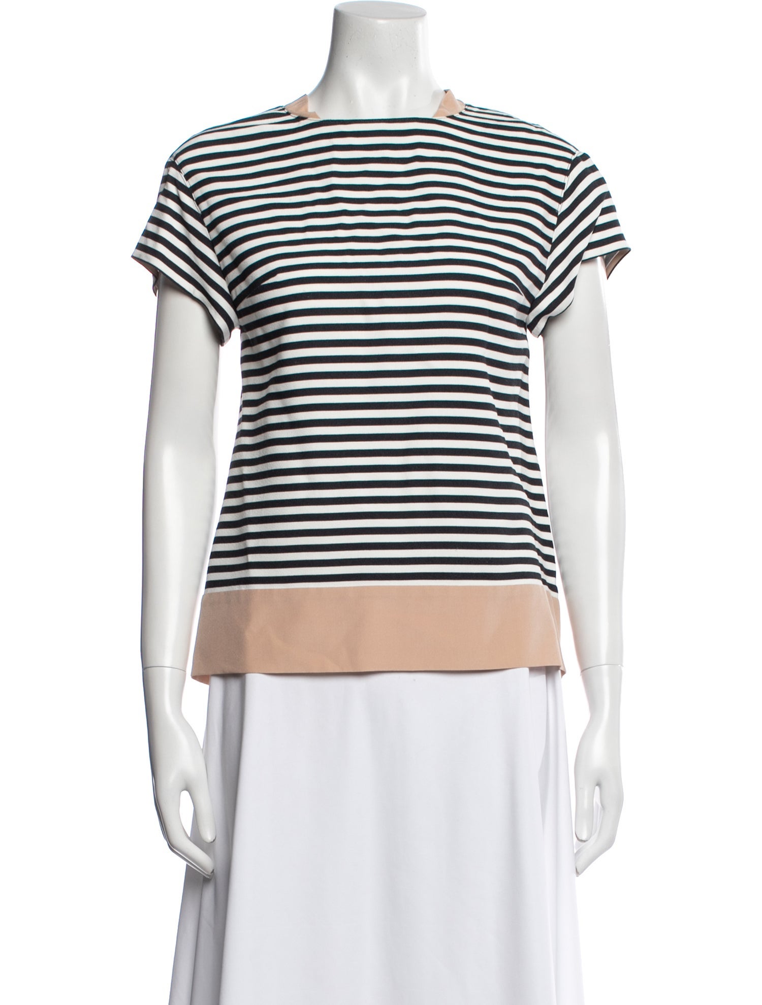 Aquilano.Rimondi Striped Crew Neck T-Shirt