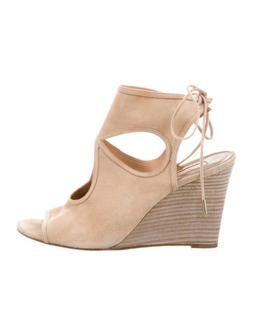 Aquazzura Sexy Thing Wedge Sandals