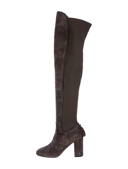 Aquazzura Suede Over-The-Knee Boots