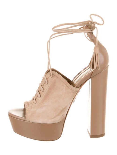Aquazzura Suede Sandals
