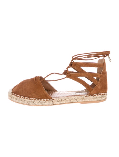 Aquazzura Suede Espadrilles