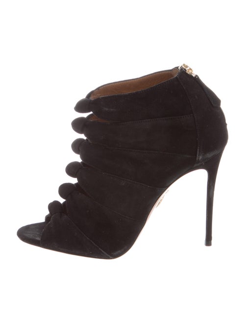 Aquazzura Suede Pumps Black