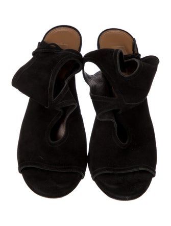 Aquazzura Suede Sandals