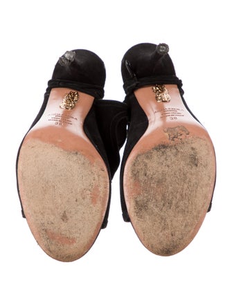 Aquazzura Suede Sandals