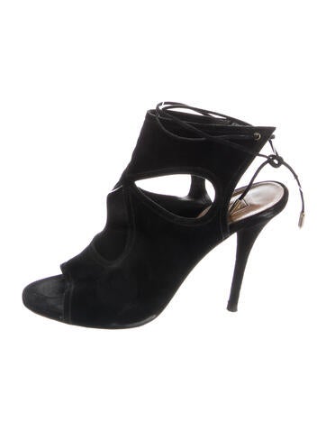 Aquazzura Sandals Suede IT 38 | 8