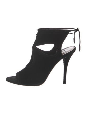 Aquazzura Sandals Suede IT 37 | 7