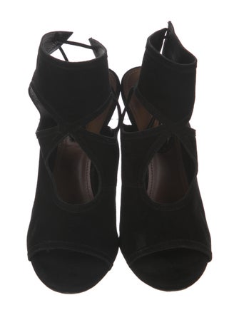 Aquazzura Suede Sandals