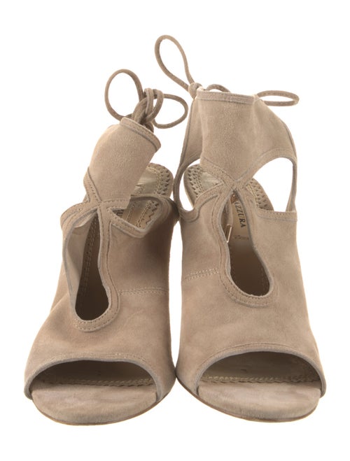 Aquazzura Suede Sandals