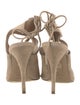 Aquazzura Suede Sandals