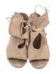 Aquazzura Suede Sandals