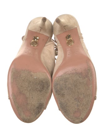 Aquazzura Suede Sandals