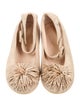 Aquazzura Girls' Suede Ballerina Shoes