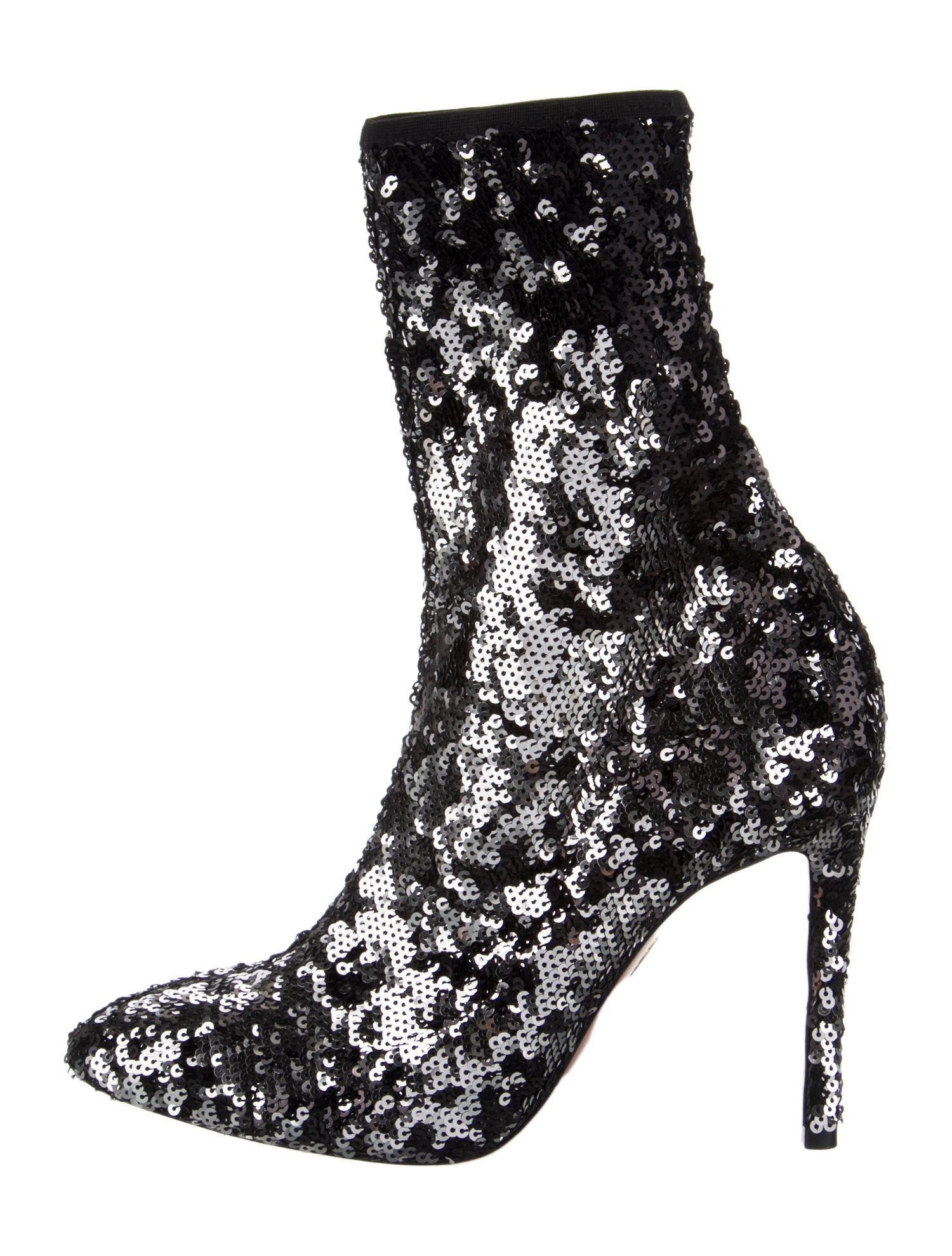 Aquazzura Sequins Sequin Embellishments Sock Boots