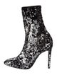 Aquazzura Sequins Sequin Embellishments Sock Boots