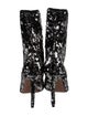 Aquazzura Sequins Sequin Embellishments Sock Boots