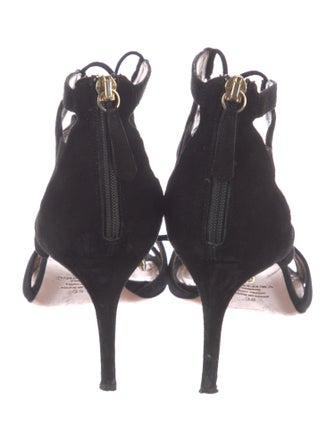 Aquazzura Suede Gladiator Sandals