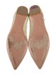 Aquazzura Glitter Glitter Accents Flats