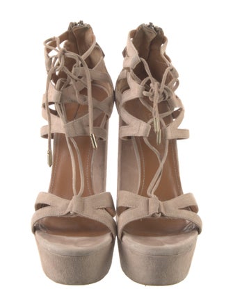 Aquazzura Suede Sandals