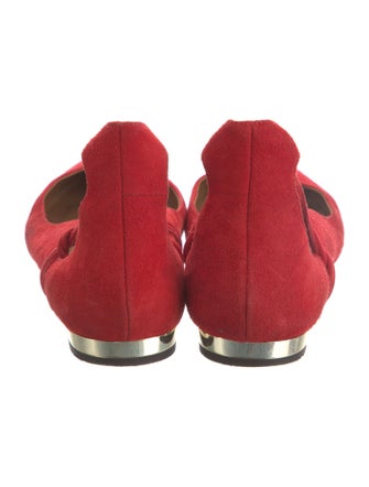 Aquazzura Suede Flats