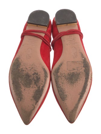 Aquazzura Suede Flats