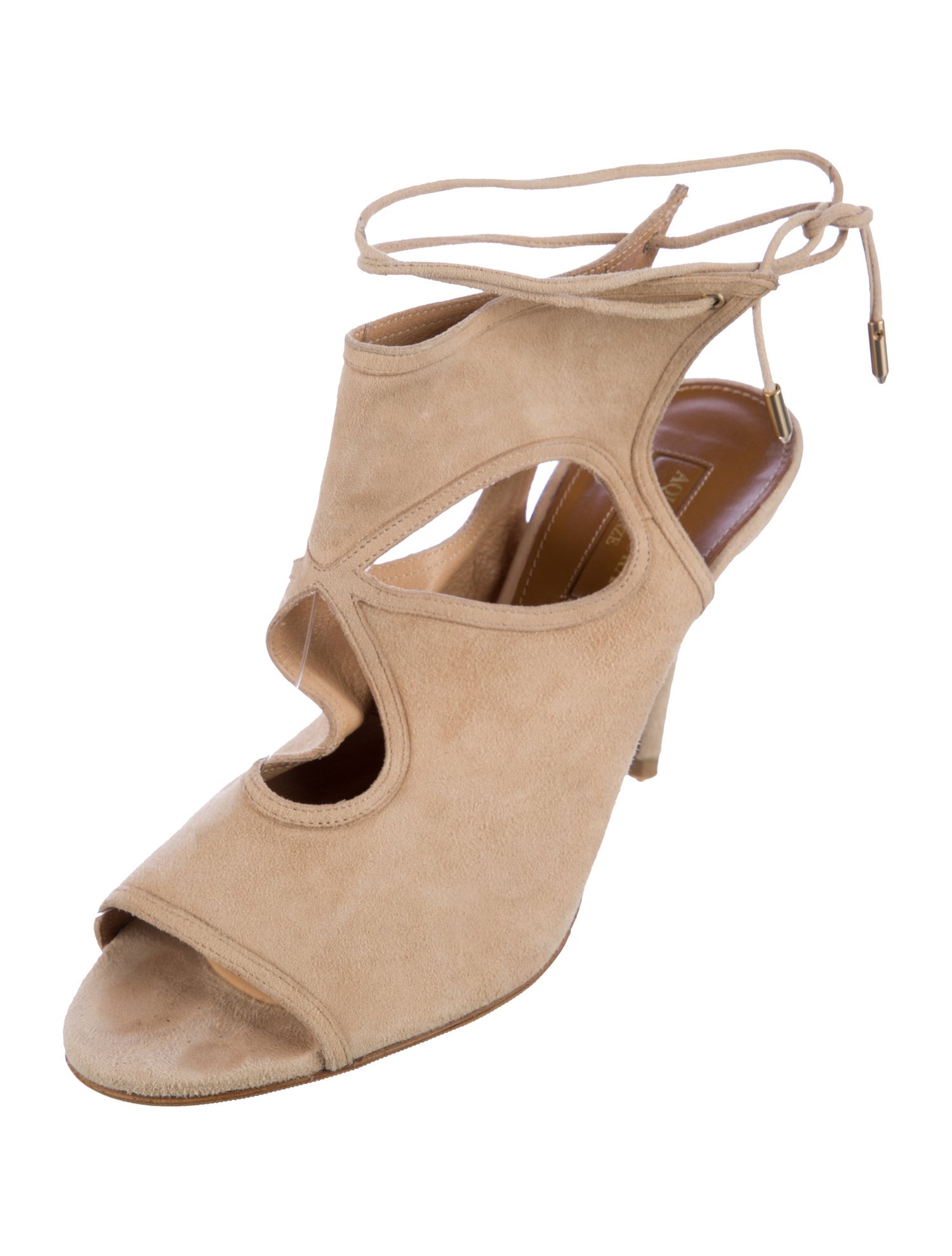 Aquazzura Suede Sandals