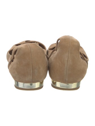 Aquazzura Suede Ballet Flats