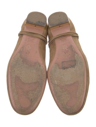 Aquazzura Suede Ballet Flats