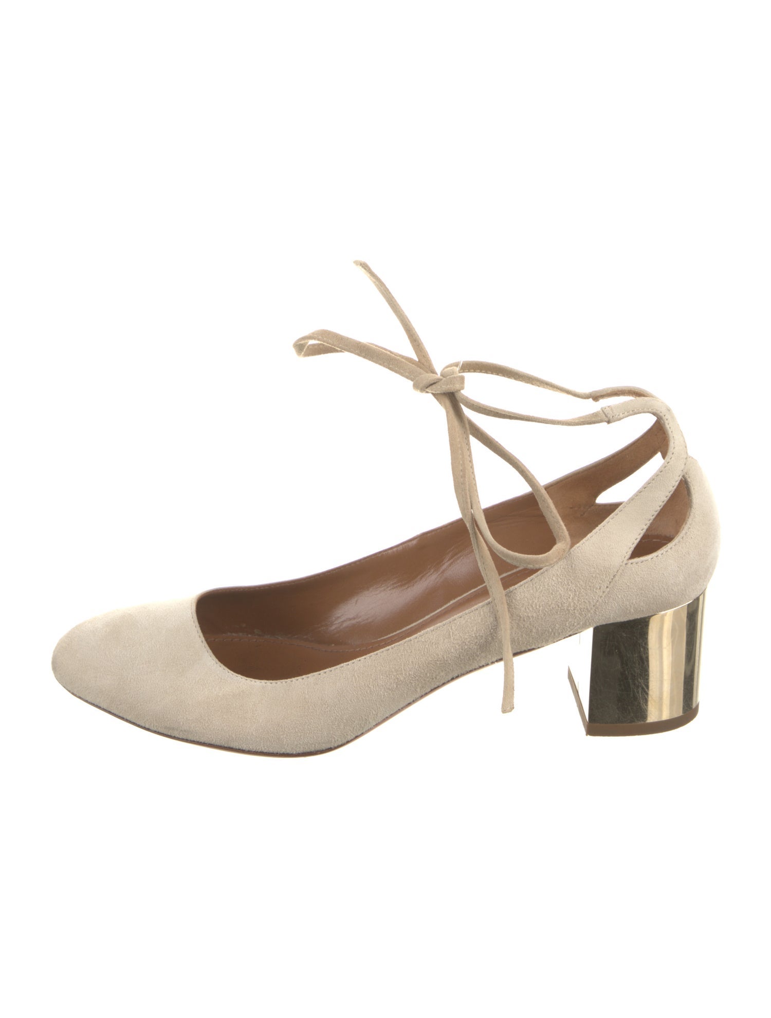 Aquazzura Suede Pumps