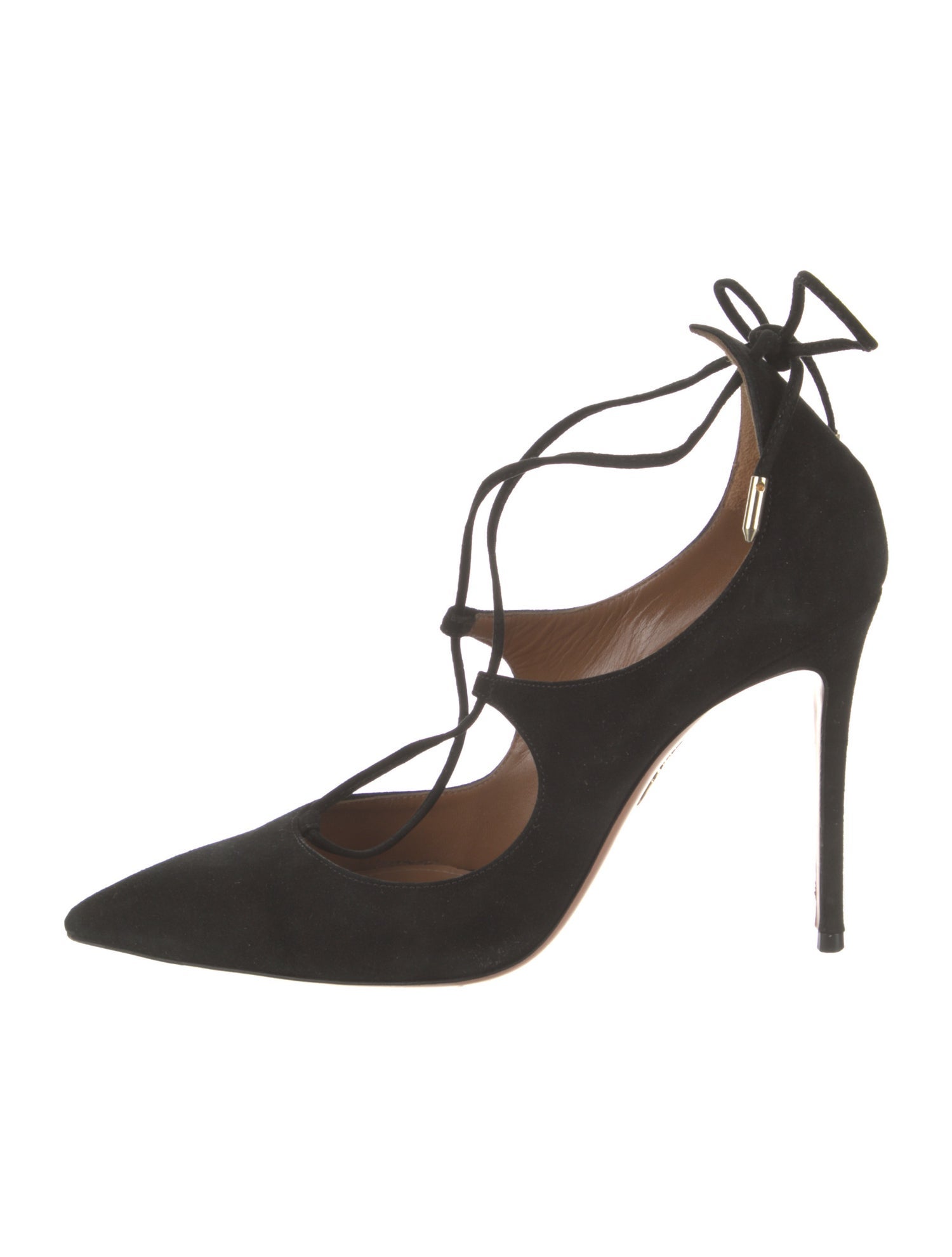 Aquazzura Suede Pumps