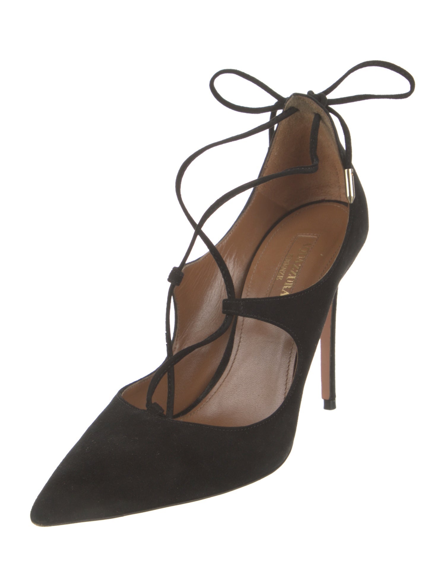 Aquazzura Suede Pumps