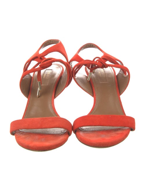 Aquazzura Suede Sandals