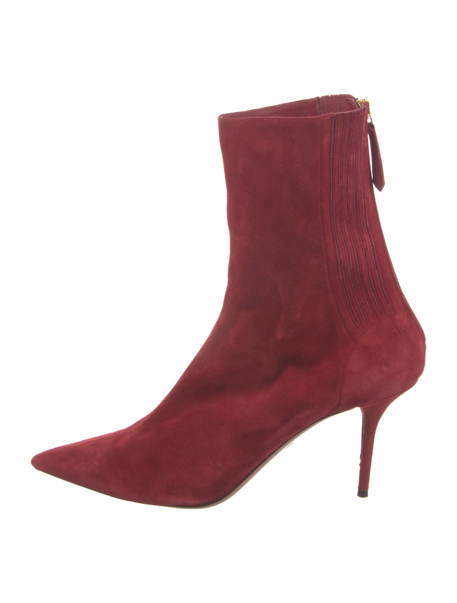 Aquazzura Suede Sock Boots