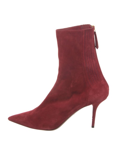 Aquazzura Suede Sock Boots
