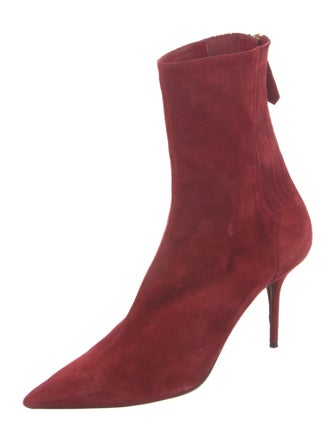 Aquazzura Suede Sock Boots