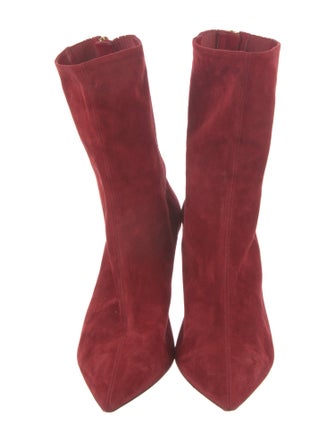 Aquazzura Suede Sock Boots