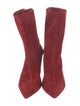 Aquazzura Suede Sock Boots