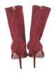 Aquazzura Suede Sock Boots