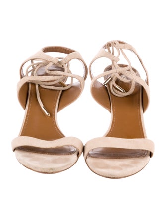 Aquazzura Suede Sandals