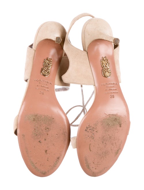 Aquazzura Suede Sandals
