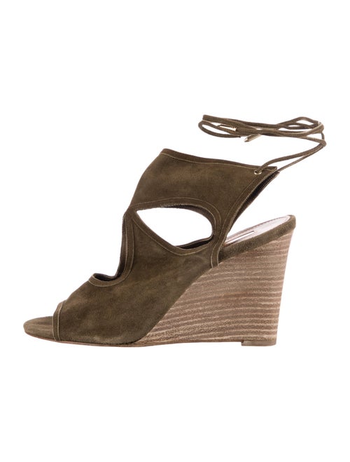 Aquazzura Suede Espadrilles