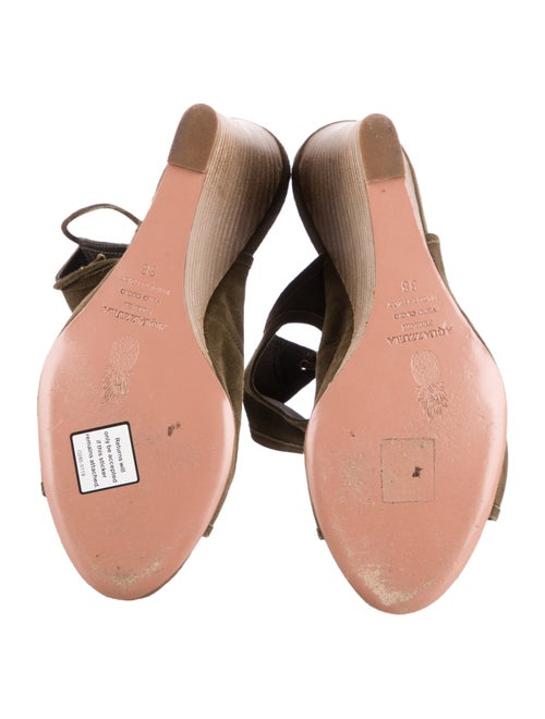 Aquazzura Suede Espadrilles