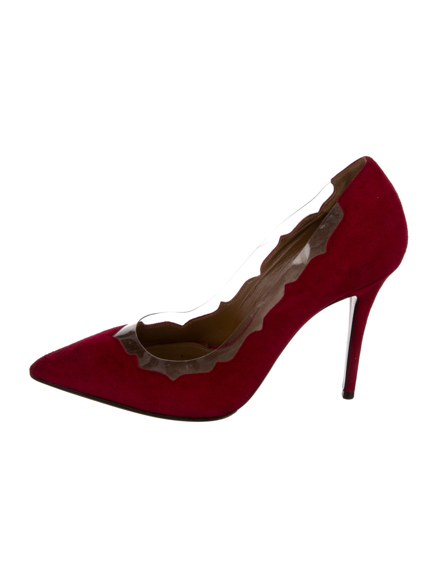 Aquazzura Suede Pumps
