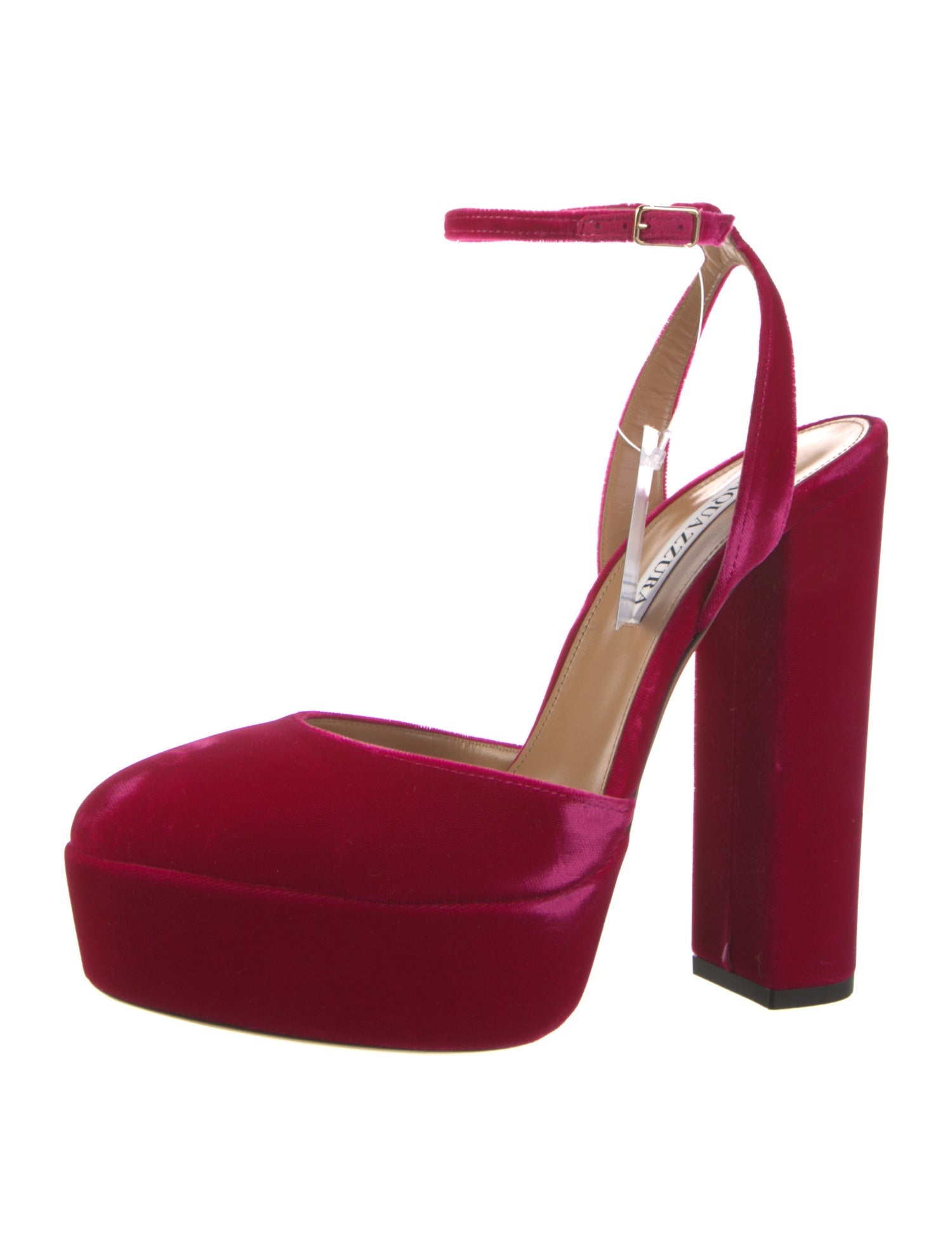 Aquazzura Velvet Slingback Pumps