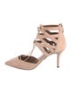 Aquazzura Suede T-Strap Pumps