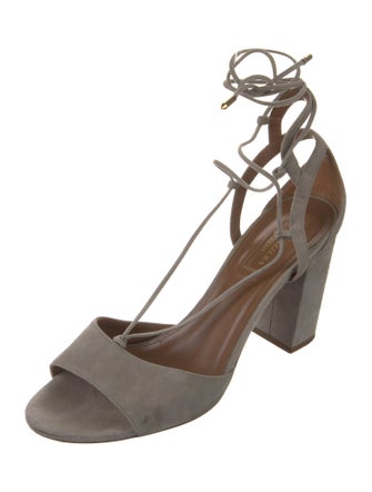 Aquazzura Suede Sandals