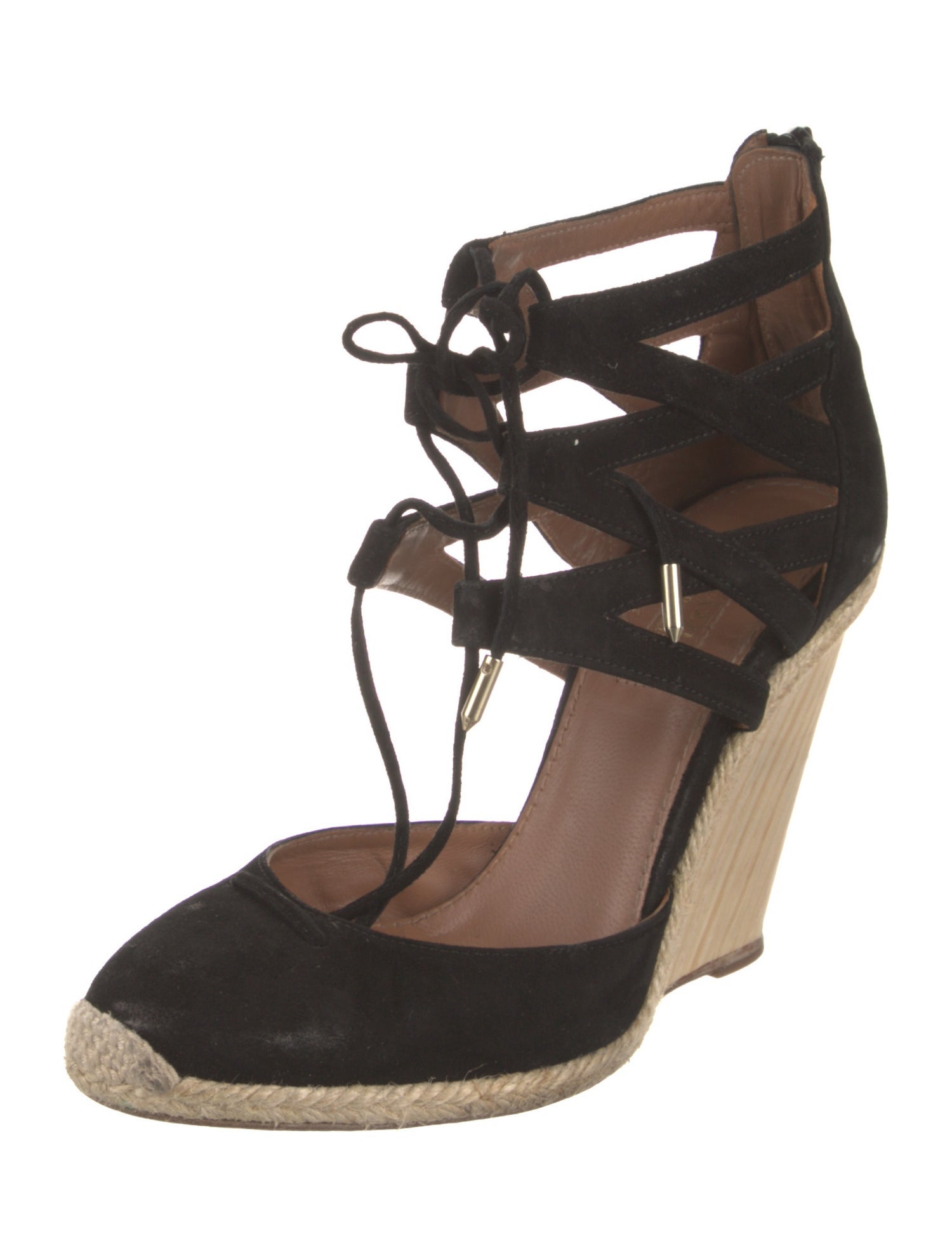 Aquazzura Suede Pumps